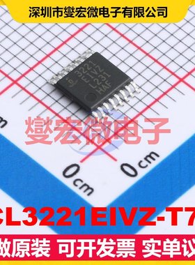 ICL3221EIVZ-T7A TSSOP-16 RS-232收发器接口芯片IC