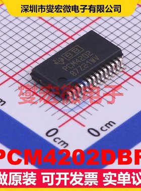 PCM4202DBR SSOP-28 专用ADC DAC转换器芯片IC