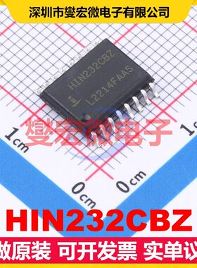 HIN232CBZ SOIC-16-300mil RS-232收发器接口芯片IC