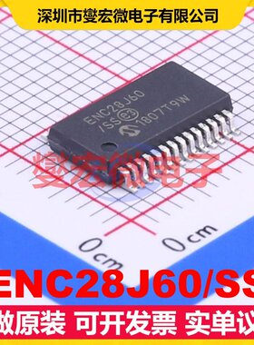 ENC28J60/SS SSOP-28-208mil 以太网控制器芯片IC
