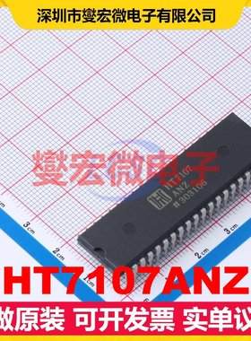 HT7107ANZ DIP-40 ADC模数转换芯片IC