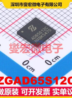 ZGAD65S12C QFN-40(6x6) ADC模数转换芯片IC