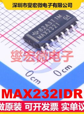 MAX232IDR SOIC-16 RS-232收发器接口芯片IC