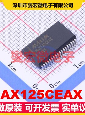 MAX125CEAX D SSOP-36-300mil ADC模数转换芯片IC