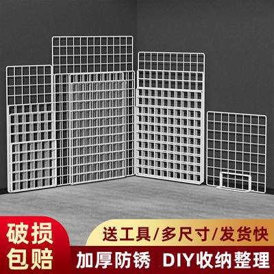 铁丝铁艺网格片阳台围栏护栏隔离网格猫狗栅栏鸡笼养殖隔离网铁艺