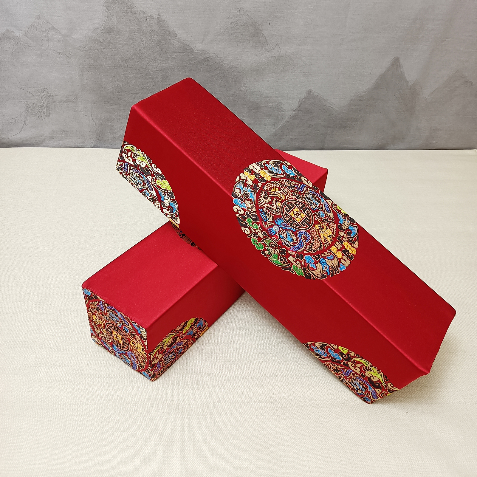 中式红木沙发扶手枕长条方形枕