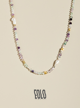 EOLO星夜·紫萤石项链女款