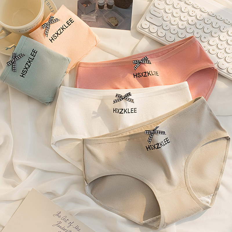 内裤女士纯棉100%全棉裆新款无痕少女生透气夏季薄款性感三角短裤,女士内衣/男士内衣/家居服,女三角裤,淘宝优惠券,粉丝福利购,淘宝优惠卷
