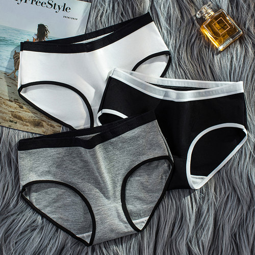 内裤女纯棉抗菌舒适透气大码