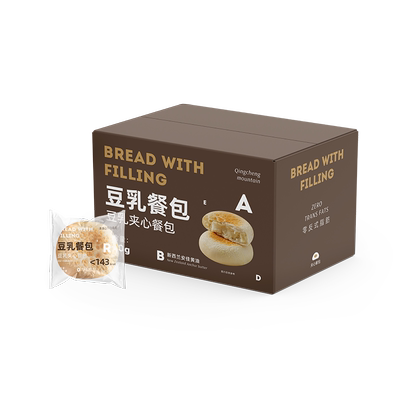 青城山下白素贞豆乳夹心餐包