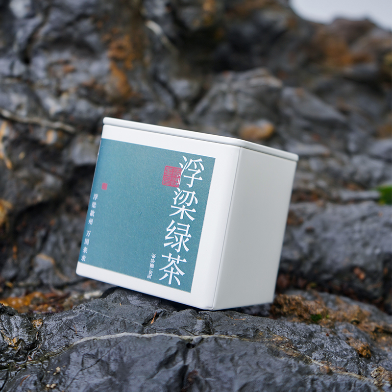 浮梁茶高山绿茶罐装80g