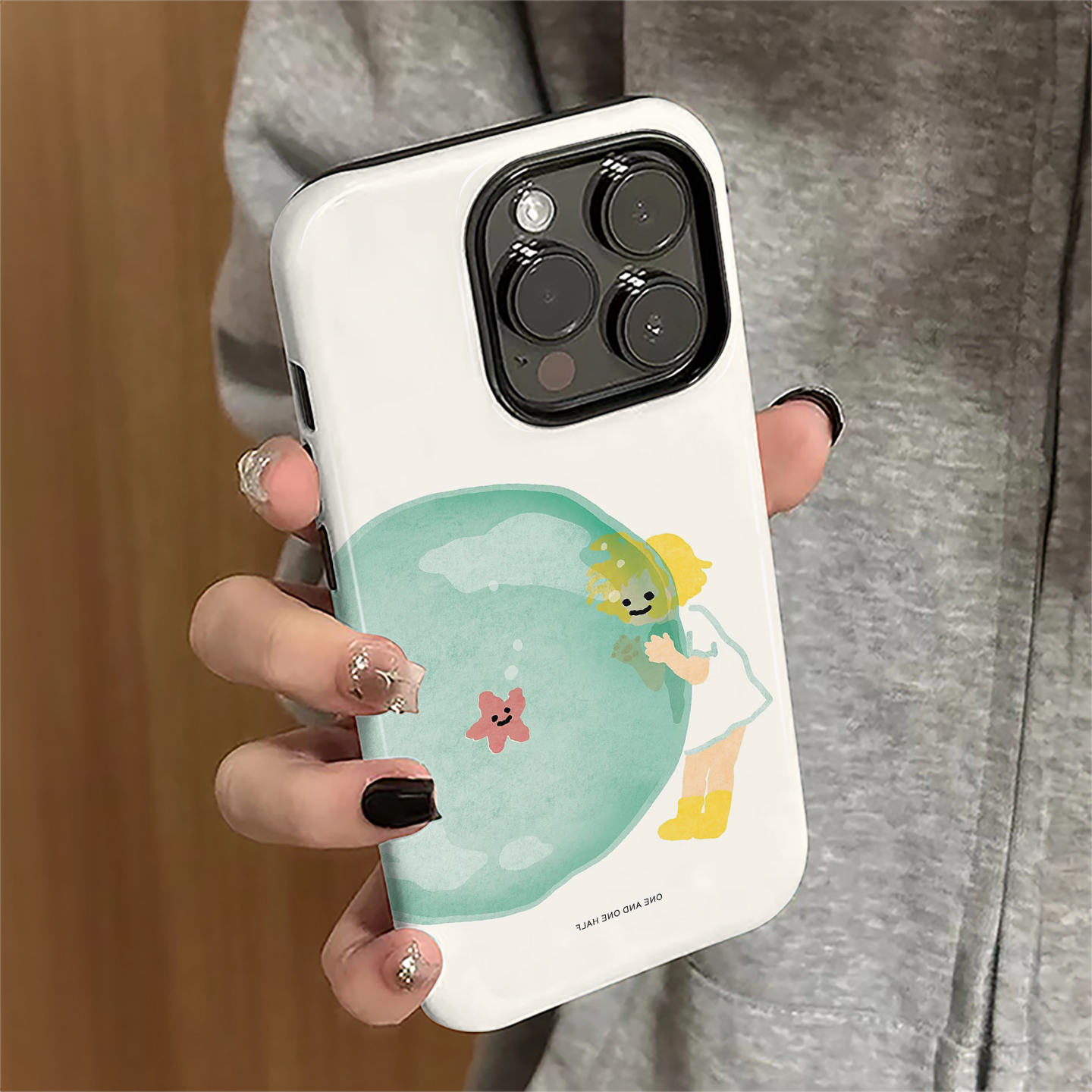 适用iPhone16pro手机壳苹果15promax新款苹果13简约iP14pro女12个性11防摔7套xsmax水球女孩8plus硬16e菲林xr