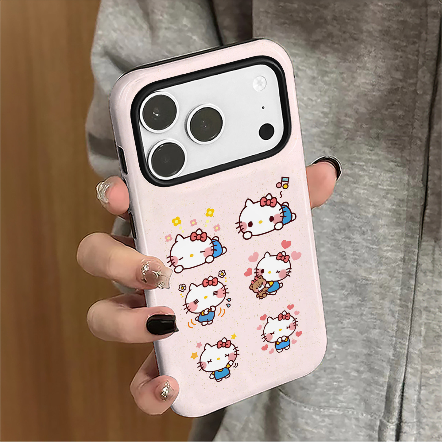 小熊kitty猫适用苹果16promax手机壳iPhone17pro卡通15少女14女13可爱小米新款12华为oppo防摔保护套8菲林xs,3C数码配件,手机保护套/壳,淘宝优惠券,粉丝福利购,淘宝优惠卷