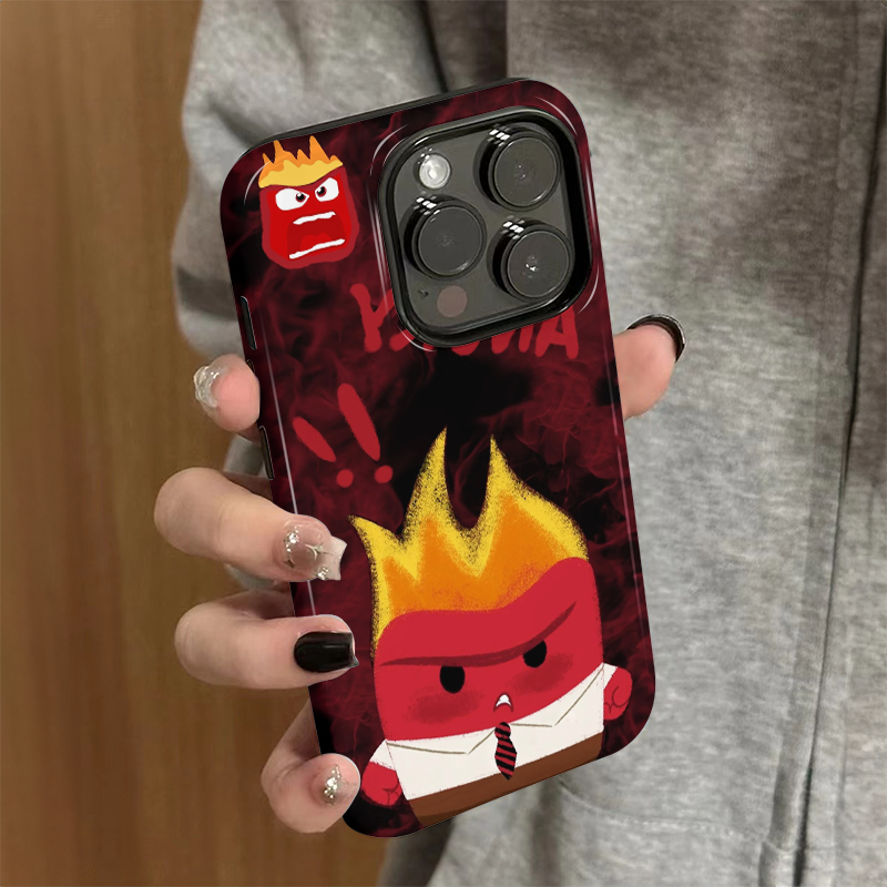 适用苹果15promax手机壳新款iPhone16女卡通pro硅胶xr防摔保护套iP13/14可爱iP7/8小众plus头脑特工队xsmax外