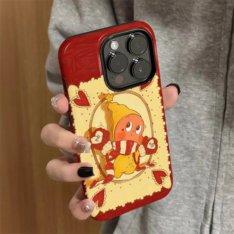 适用苹果16promax手机壳iPhone15pro新款iP14简约13女16e卡通12小众7星星人潮11防摔xsmax保护套8plus菲林xr