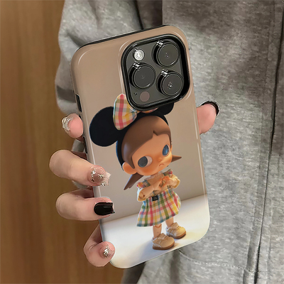 zsiga适用苹果17pro手机壳iPhone16promax新款苹果14简约iP15pro女13卡通7/8plus防摔12潮牌xsmax套17e菲林xr