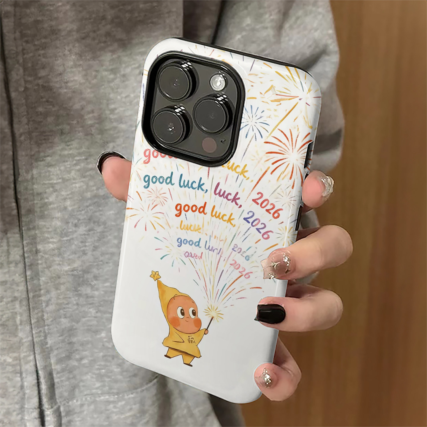 烟花星星人适用苹果17pro手机壳iPhone16promax卡通15pro可爱14女13新年xsmax新款12防摔11保护套8/7plus菲林,3C数码配件,手机保护套/壳,淘宝优惠券,粉丝福利购,淘宝优惠卷