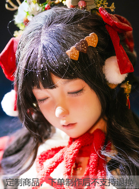 shedoll等身手办关节可动硅胶1:1二次元定做动漫游戏人偶闭眼北栀