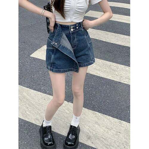 牛仔短裤女牛仔短裤女