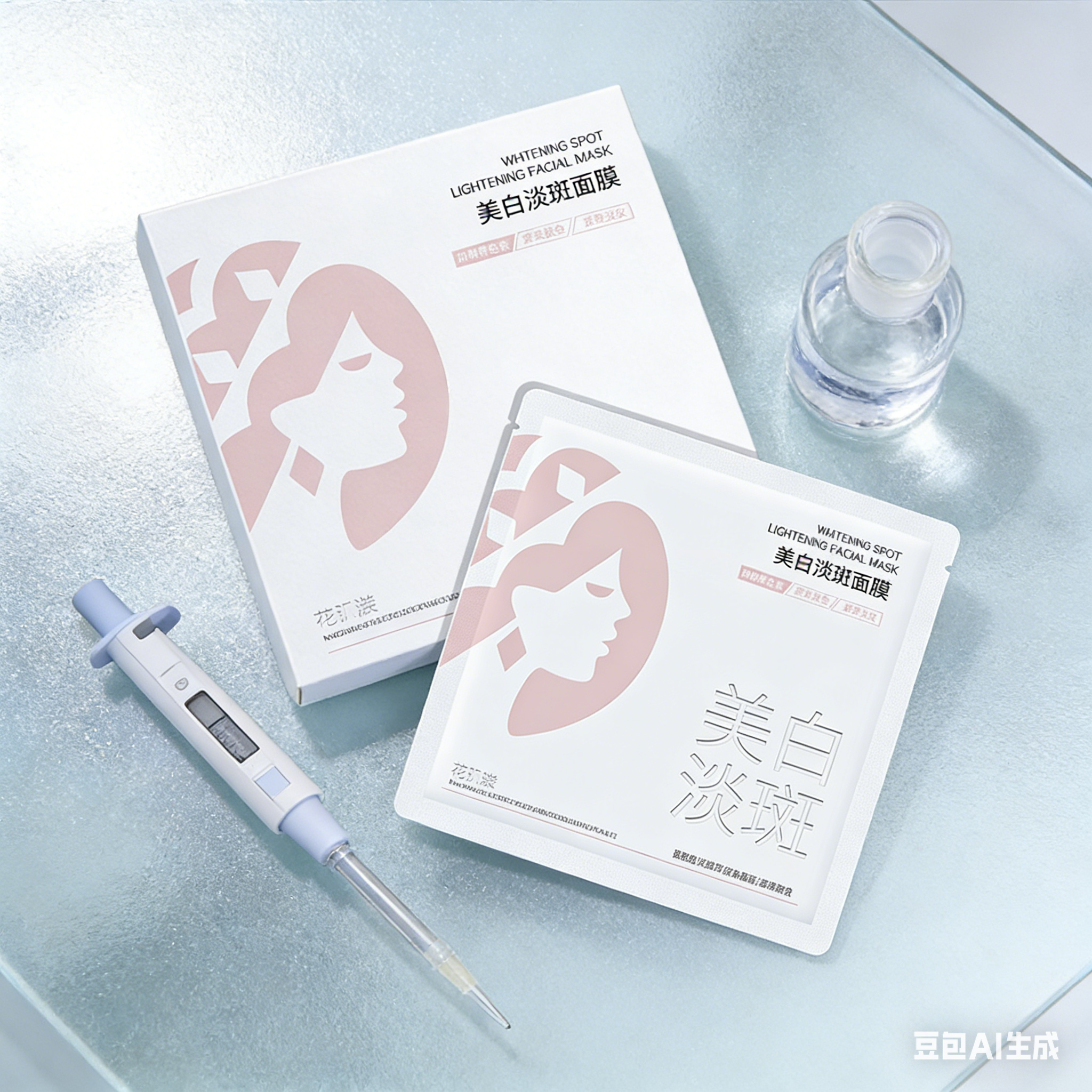【美白淡斑】沪兮女王美焕肌美白淡斑提亮肤色紧致抗皱双层面膜