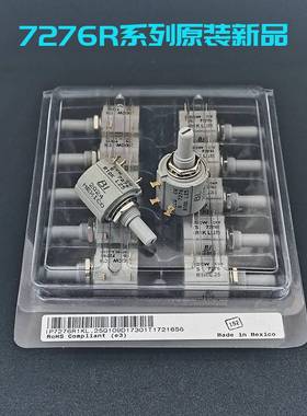 进口BI CCW CW S 7276/7286精密线绕多圈电位器R1K2K5K10K20K100K