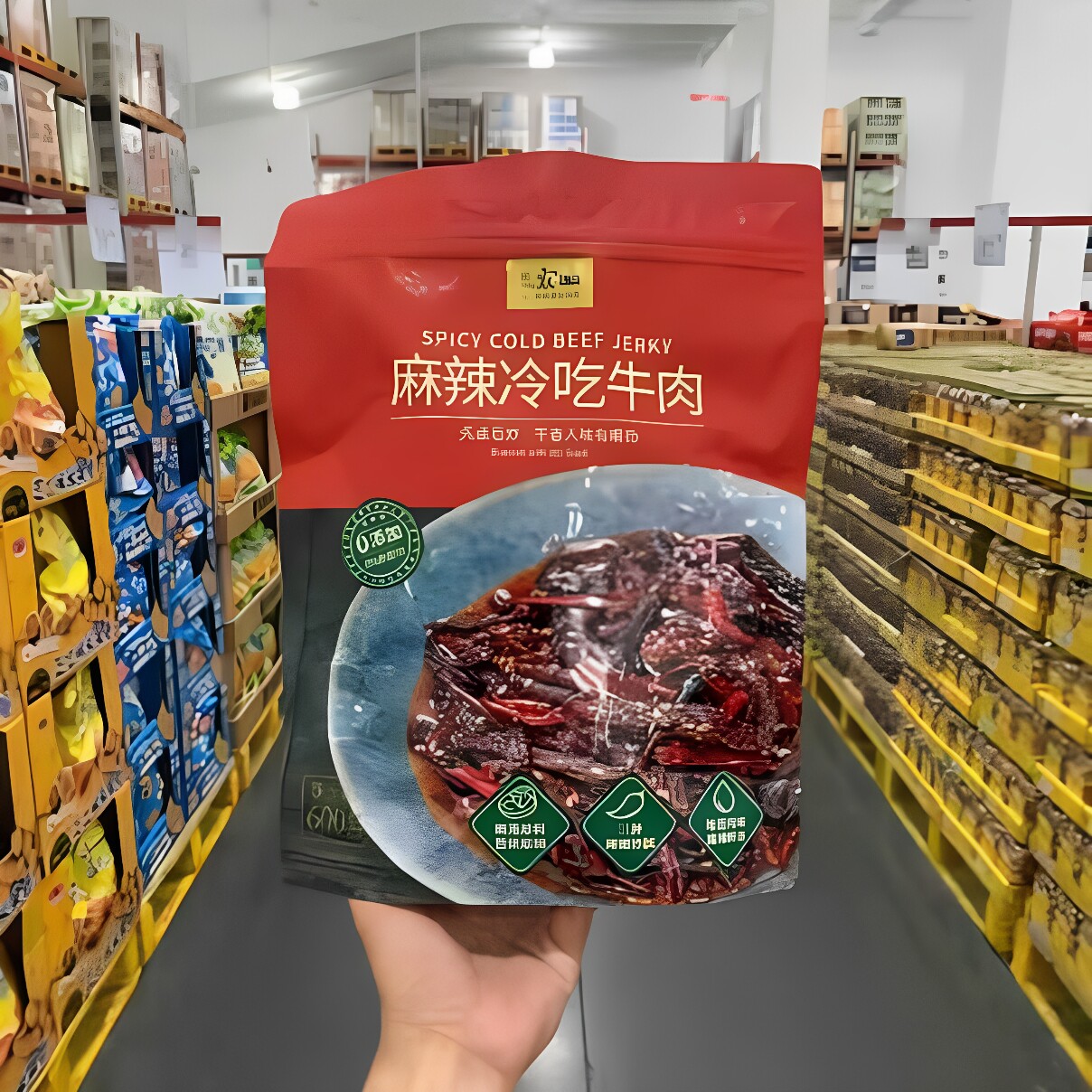 山姆分装代购寇大香冷吃牛肉开袋即食 配料简洁解馋休闲娱乐零食图片