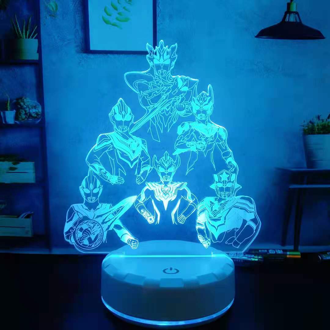 赛罗奥特曼儿童床头睡眠小夜灯