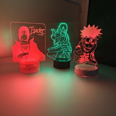 火影忍者卡卡西鸣人佐助手办摆件