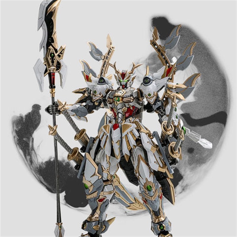 星甲魂将传三国摩动核赵云关羽吕布敖丙干将拼装机甲