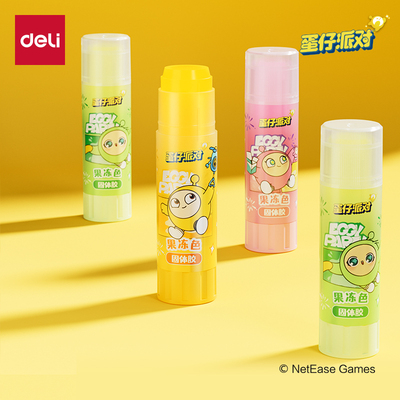 得力蛋仔派对联名果冻胶棒高粘度
