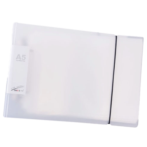 活页夹横式A4收纳夹收纳册B5透明文件夹横款相册夹A5发票收纳夹送货单夹单据夹插页夹办公用打孔夹资料夹横向