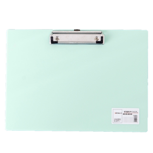 加厚横版A4写字板垫板加硬垫板夹横款文件夹学生用试卷夹夹板办公资料会议夹莫兰迪色收纳书写夹小清新办公夹