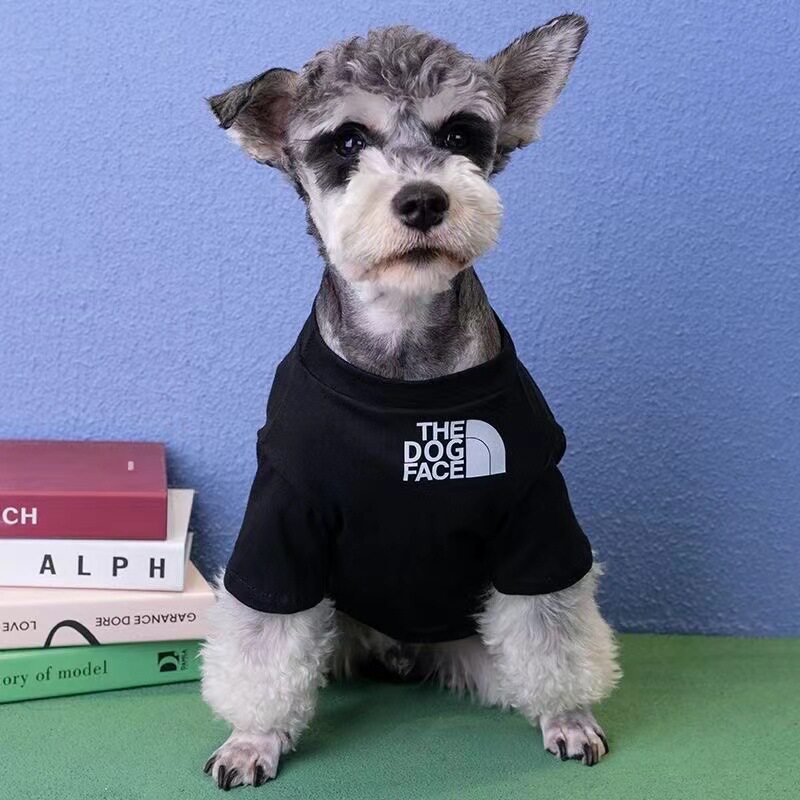 夏季潮流居家宠物服饰居家防掉毛猫咪狗狗同款潮牌宠物短袖服饰