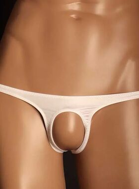 Fashionable tight fitting low waisted thong 紧身低腰丁字裤男