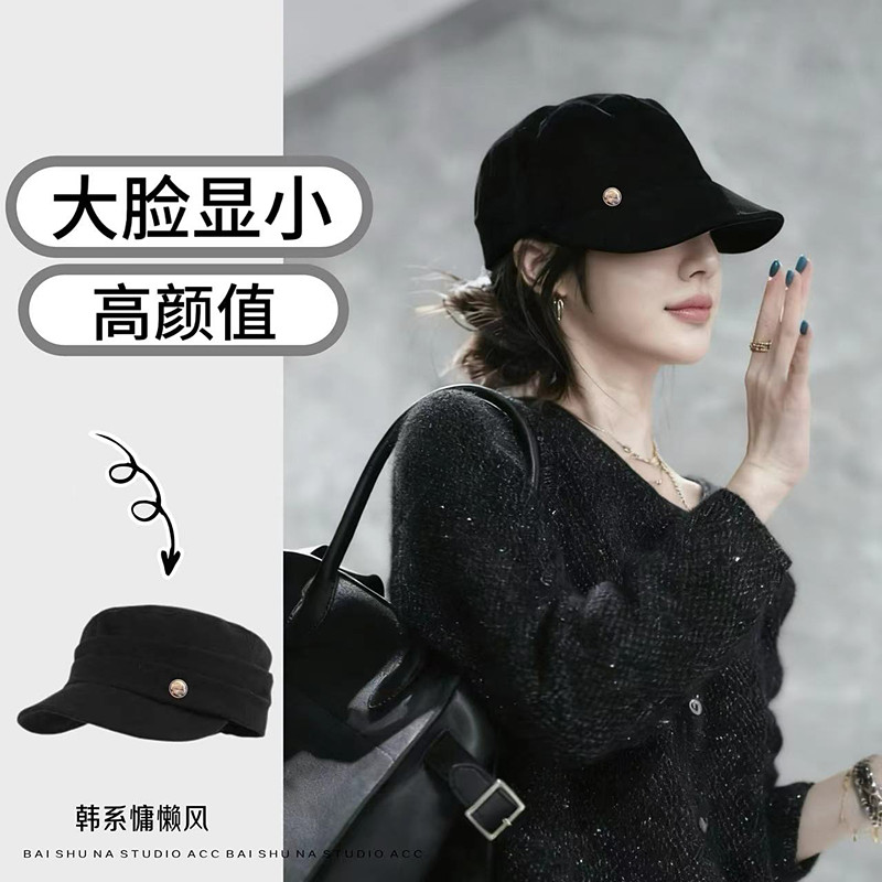 一顶鸭舌报童帽子，拯救一张脸！