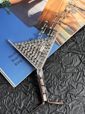 【任四月中古首饰】Butler Wilson满镶酒杯胸针 Vintage中古首饰