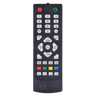 文忆适用于 中九遥控器 卫星电视接收天线小锅盖户户通机顶盒遥控器 黑色 按键一样就通用