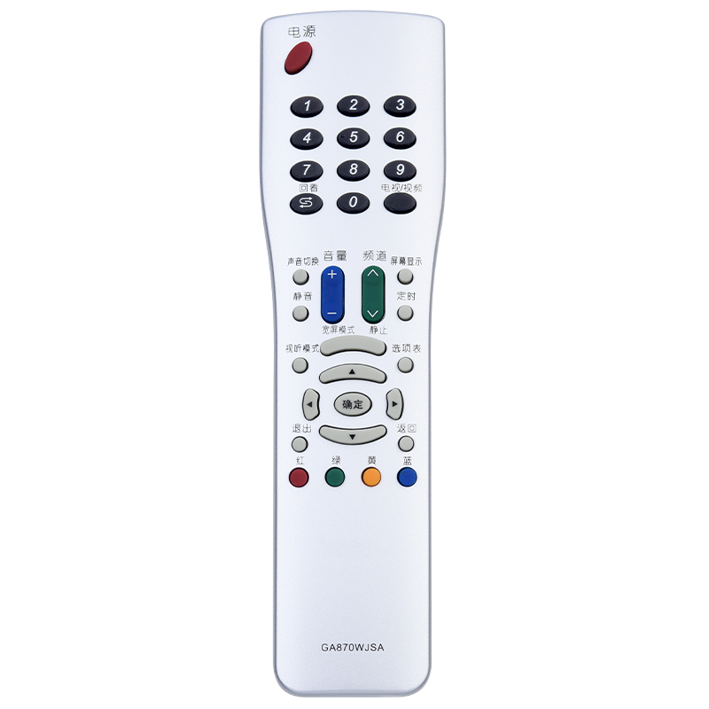 文忆适用于GA870WJSA遥控器