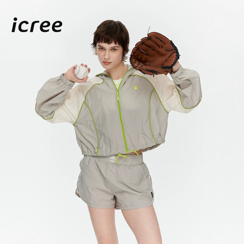 ICREE防晒外套户外宽松款设计感