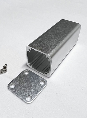 铝合金外壳锂电池盒仪表机箱铝壳铝盒小方盒线路板机壳32x32全新