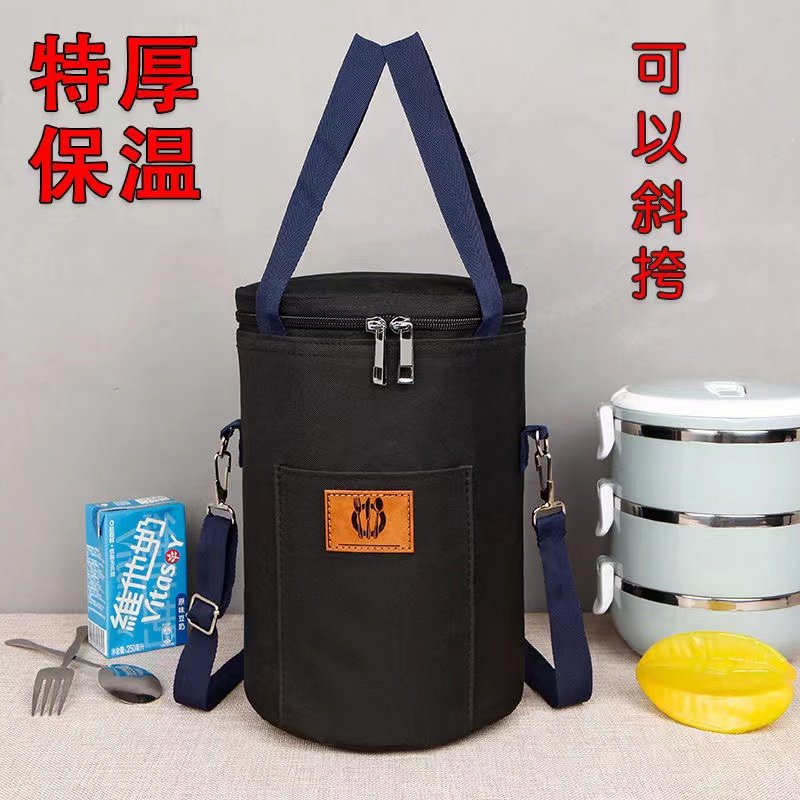 特厚保温袋手提带饭饭盒包便当袋子加厚保温包大号大容量背饭盒袋