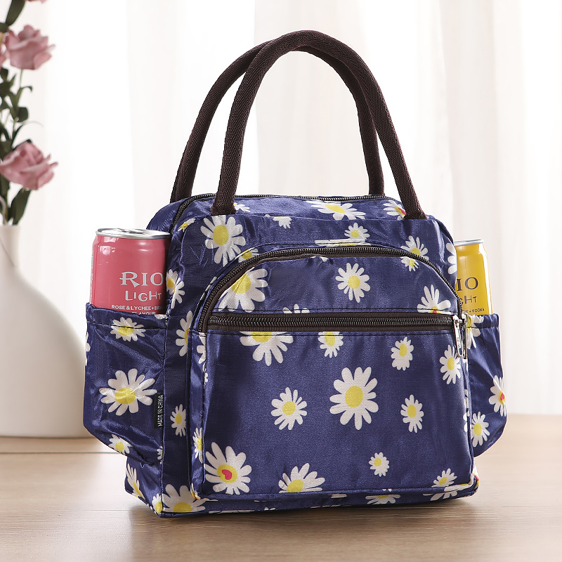 手提包防水加厚布包便当包饭盒袋手提袋小布包妈咪包上班逛街布包
