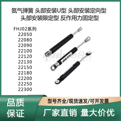 FHJ02-22050/22080/22090/22100/22120/22130氮气汽弹簧柜门支撑