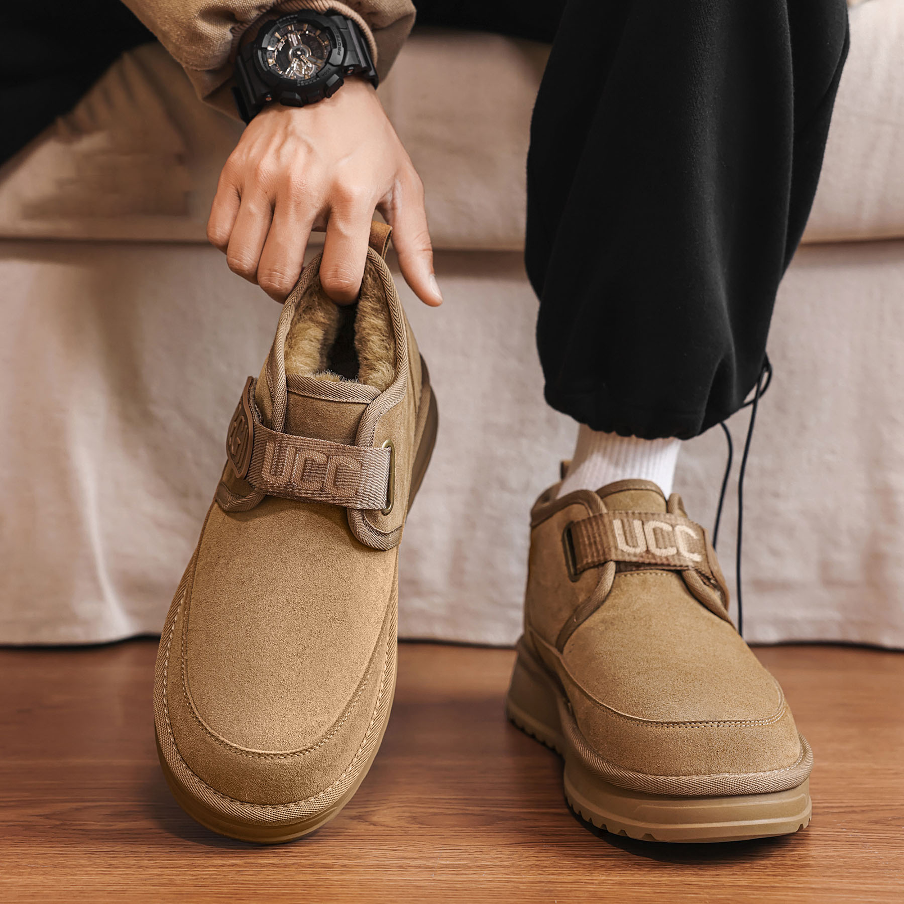 零下20℃不冻脚德国羊毛雪地靴