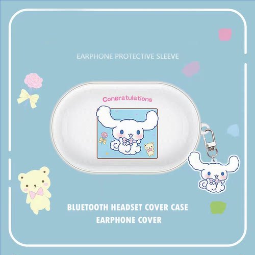适用OPPO Enco W31灵动版耳机保护套ET141卡通可爱et142透明软壳