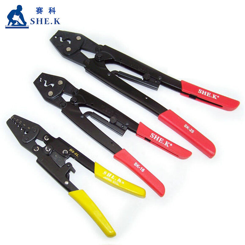 赛科裸端子压接钳电缆压线钳液压钳液压压线钳冷压钳SK-1936L(0.5