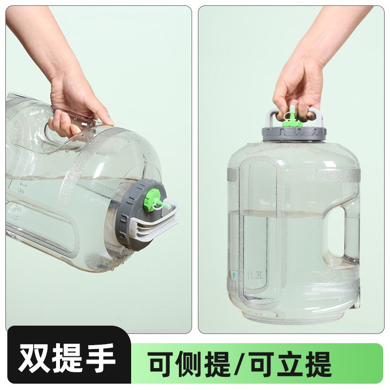 纯净矿泉水家用抽饮水机桶桶装水桶功夫茶具桶加厚手提WPC储水空
