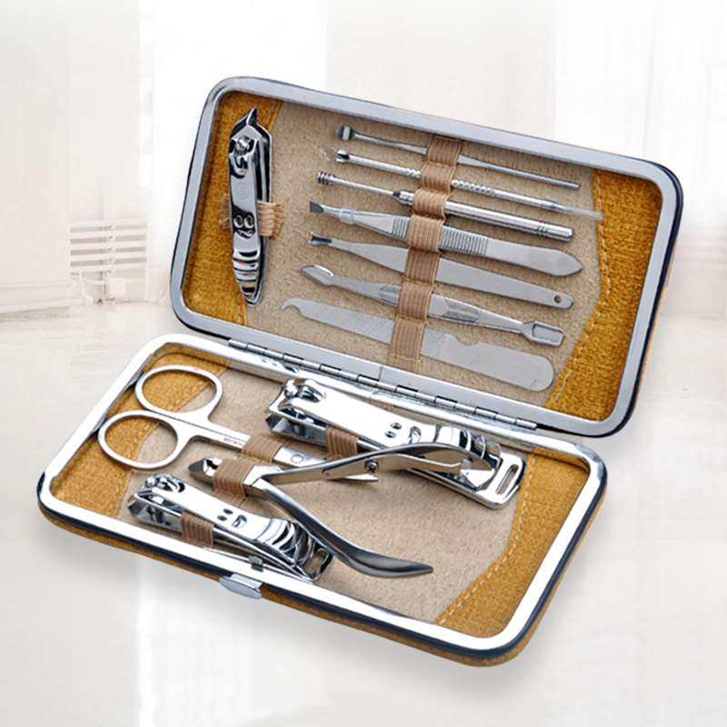 天艺修甲采耳工具套装剪指甲刀修脚刀指甲剪死皮推嵌甲嵌粉刺针
