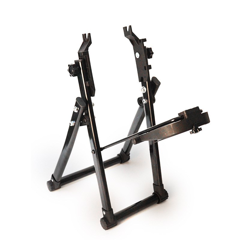 自行车折叠调圈台公路山地车维修工G具自行车修理台车轮校正台