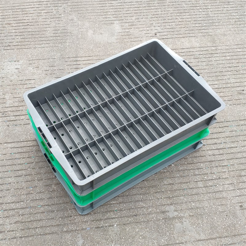 塑料物流a周转箱工厂五金汽车配件物料箱分箱仓库54格零件箱